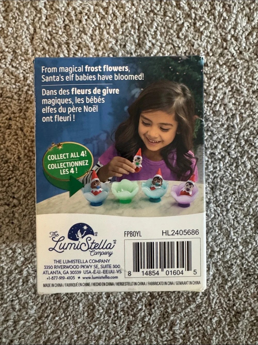 Elf on Shelf Frost Pips Mini Blooms Baby Elf - Picture 2 of 4